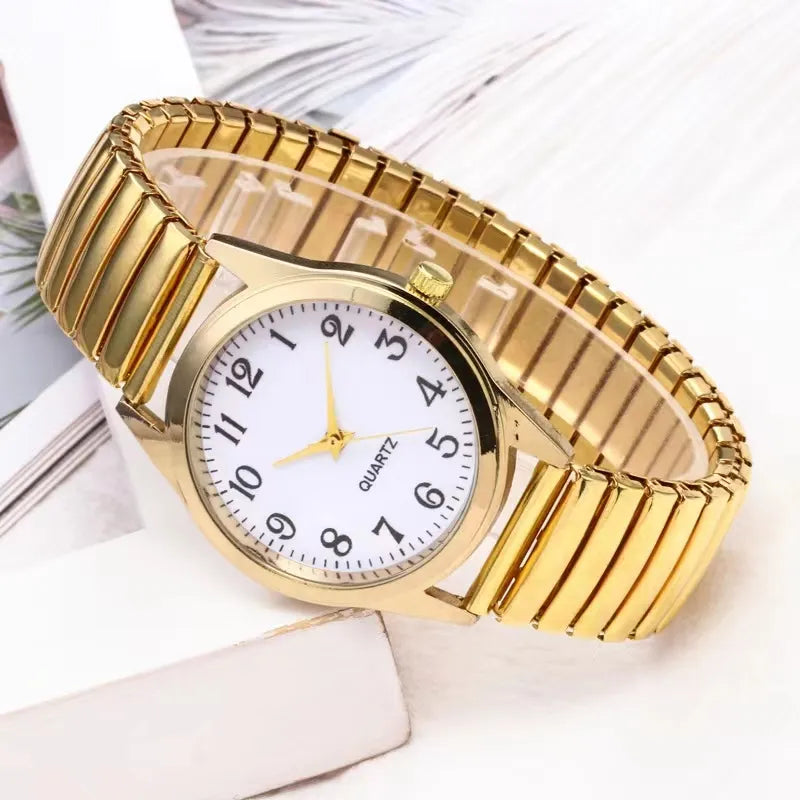 New Arrival Fashion Women Watches Men Elasticity Watch Quartz Male Wristwatch Relogio Feminino Clocks Couples Elastic Band Watch