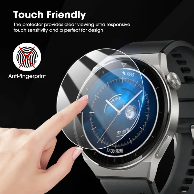 Tempered Glass for Huawei Watch GT 2 3 GT2 GT3 Pro 46mm GT Runner Smartwatch Screen Protector Explosion-Proof Film Accessories