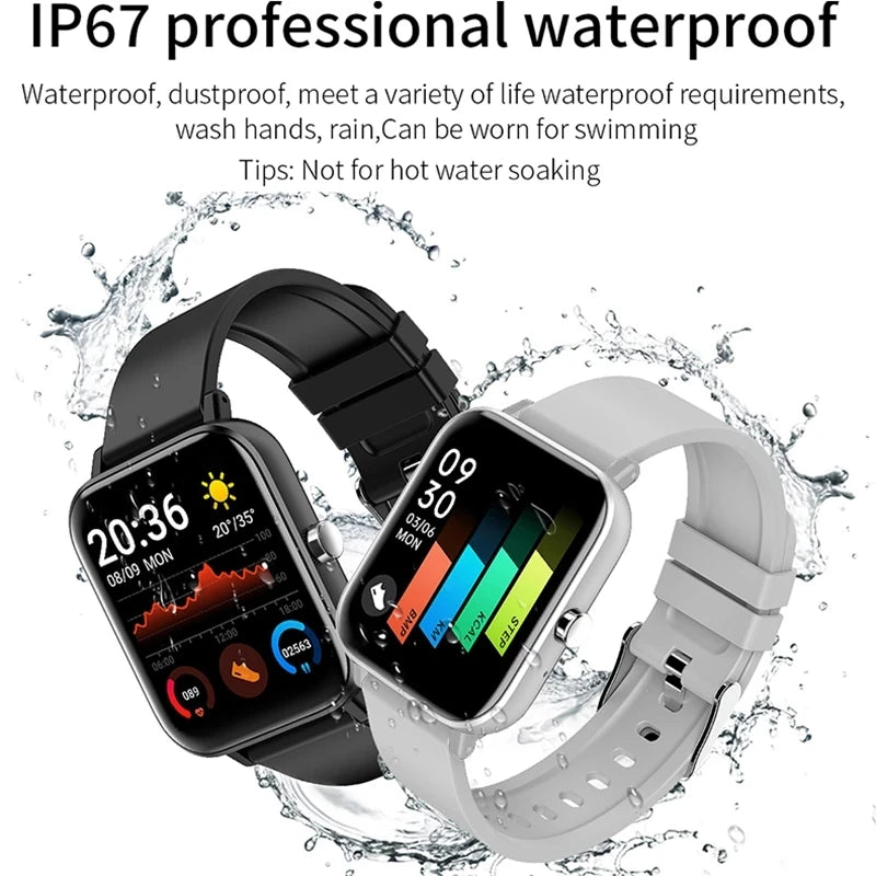 Lenovo New Men Women Smart Watch Bluetooth Call Waterproof Sport Smartwatch For Android IOS Heart Rate Fitness Tracker Bracelet