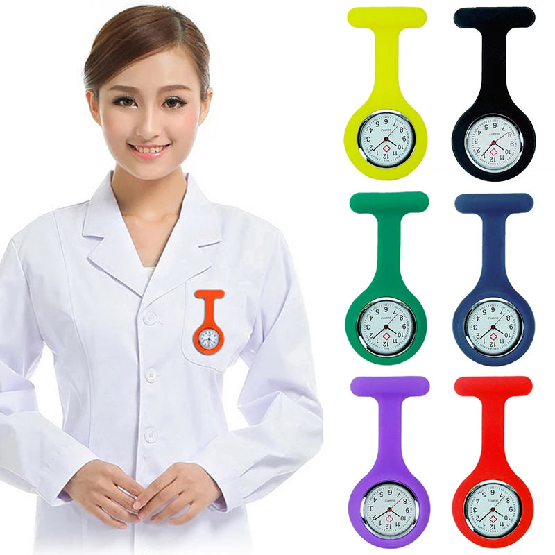 Brooch Decor Fashionable Pocket Watch Durable Quartz Watch High Quality Sleek And Functional Nurse Watch Stylish Trendy